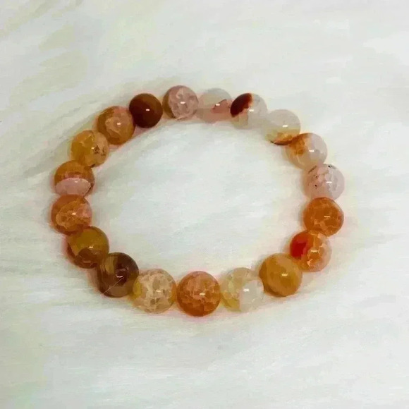 Autumn Crystal Beaded Bracelet - Picture 3 of 5